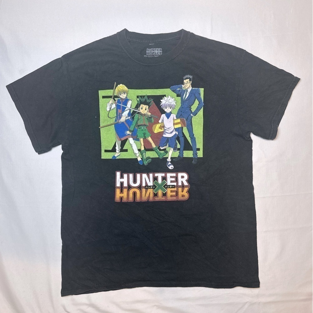 Anime Kawaii Hunter X Hunter Green T-Shirt Killua Zoldyck T-Shirt Medium Manga